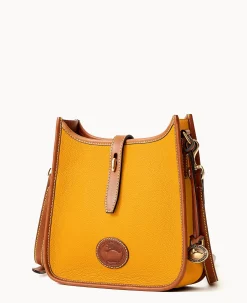 Dooney & Bourke Pebbled Leather|Mini Bags<All Weather Leather 3.0 Crossbody 22 Chamois