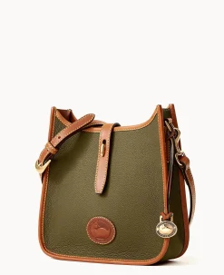 Dooney & Bourke Pebbled Leather|Mini Bags<All Weather Leather 3.0 Crossbody 22 Green