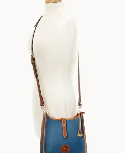 Dooney & Bourke Pebbled Leather|Mini Bags<All Weather Leather 3.0 Crossbody 22 Denim