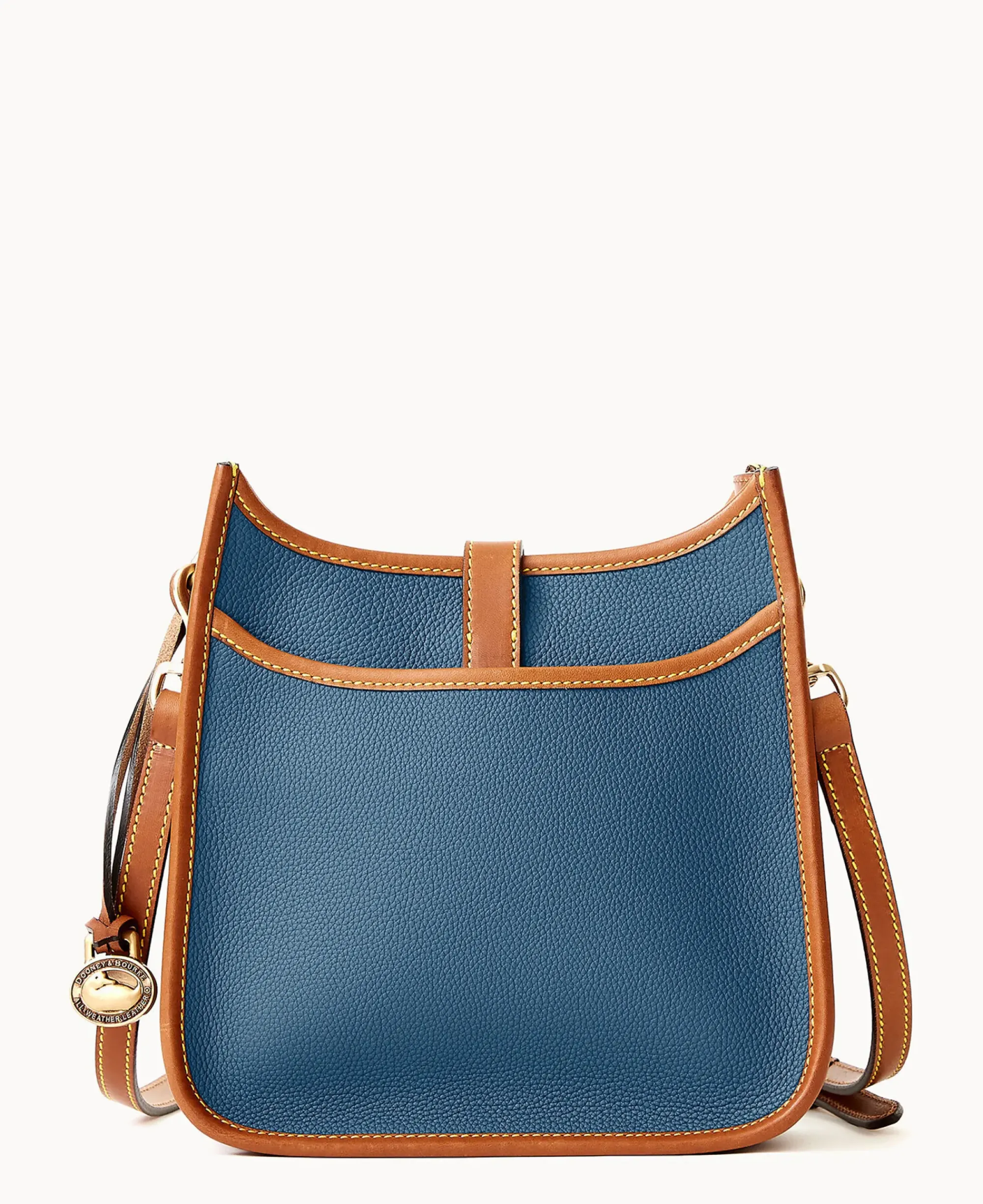 Dooney & Bourke Pebbled Leather|Mini Bags<All Weather Leather 3.0 Crossbody 22 Denim