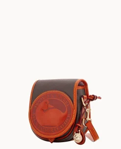 Dooney & Bourke Pebbled Leather|Mini Bags<All Weather Leather 2 Duck Bag Brown Tmoro