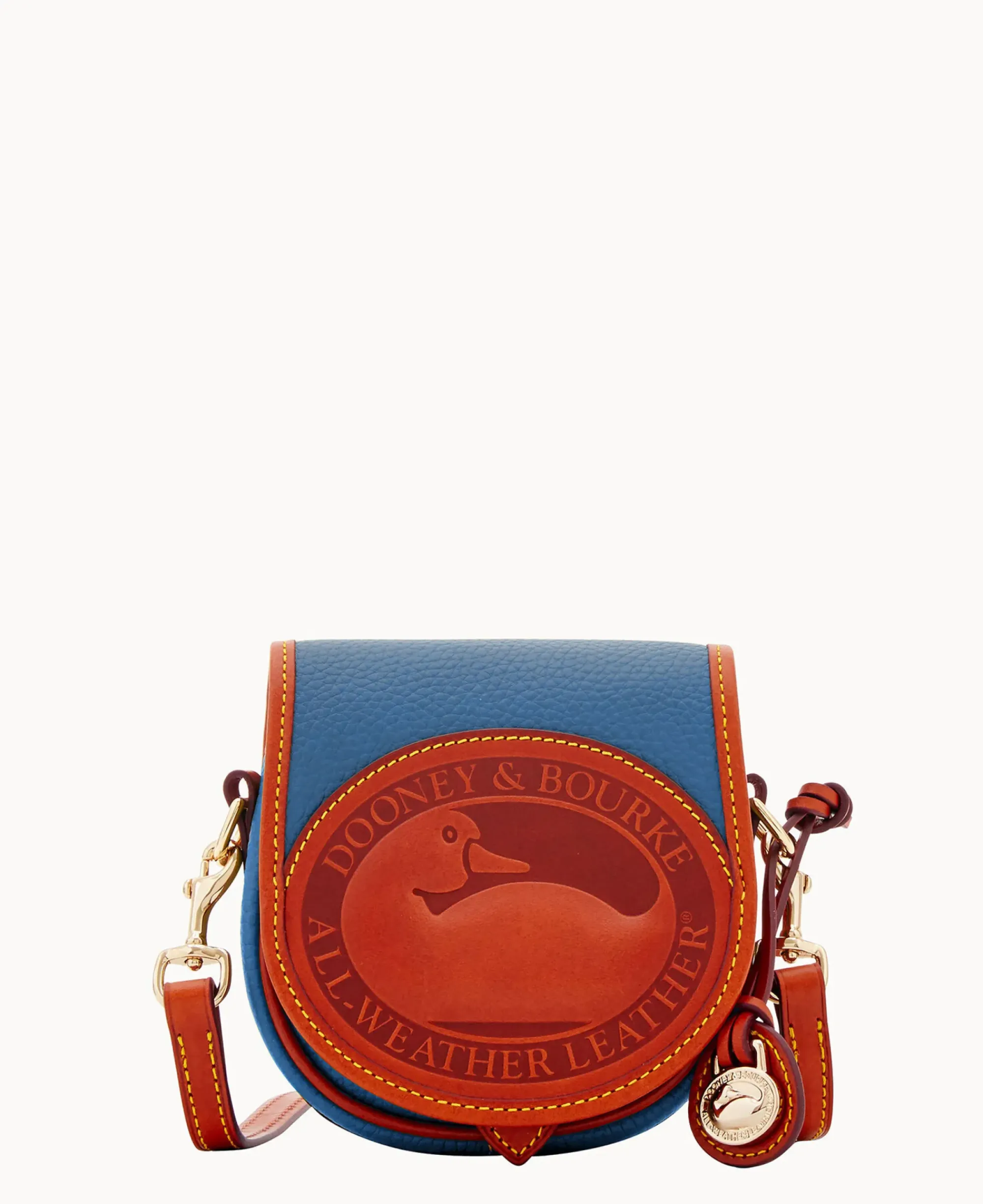 Dooney & Bourke Pebbled Leather|Mini Bags<All Weather Leather 2 Duck Bag Jeans