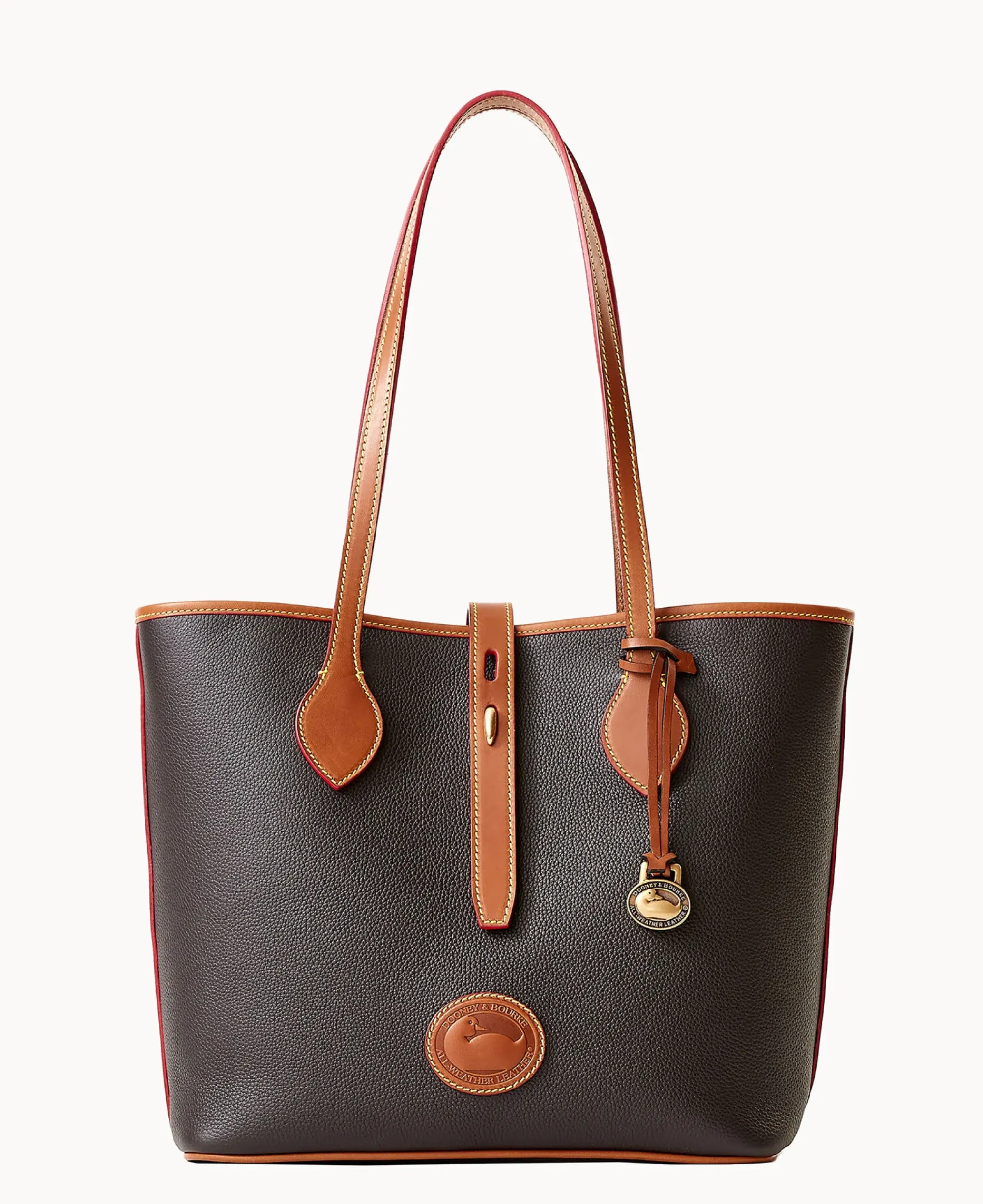 Dooney & Bourke Ready For the Getaway|Pebbled Leather<All Weather Leather 3.0 Tote 36 Black