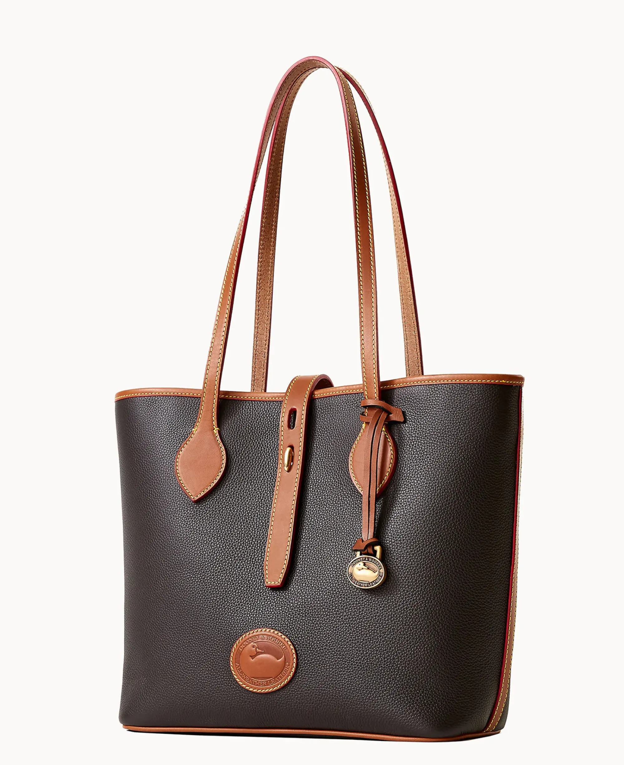 Dooney & Bourke Ready For the Getaway|Pebbled Leather<All Weather Leather 3.0 Tote 36 Black