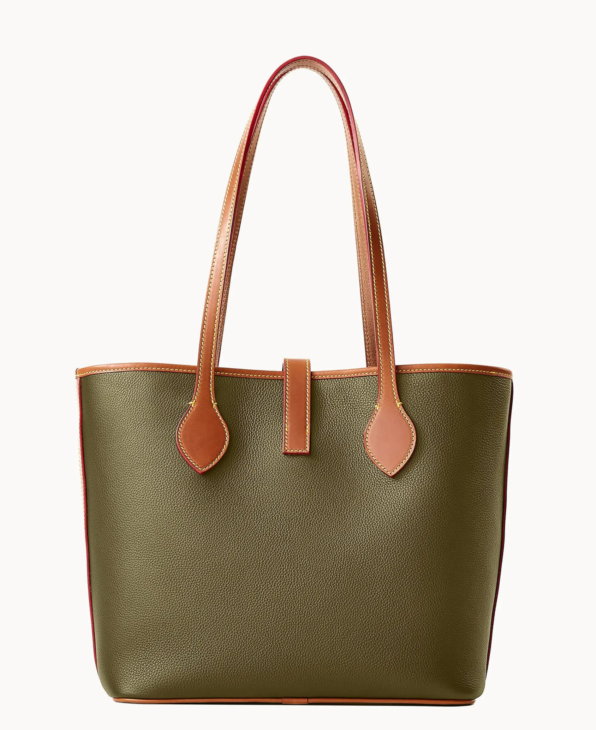 Dooney & Bourke Ready For the Getaway|Pebbled Leather<All Weather Leather 3.0 Tote 36 Green