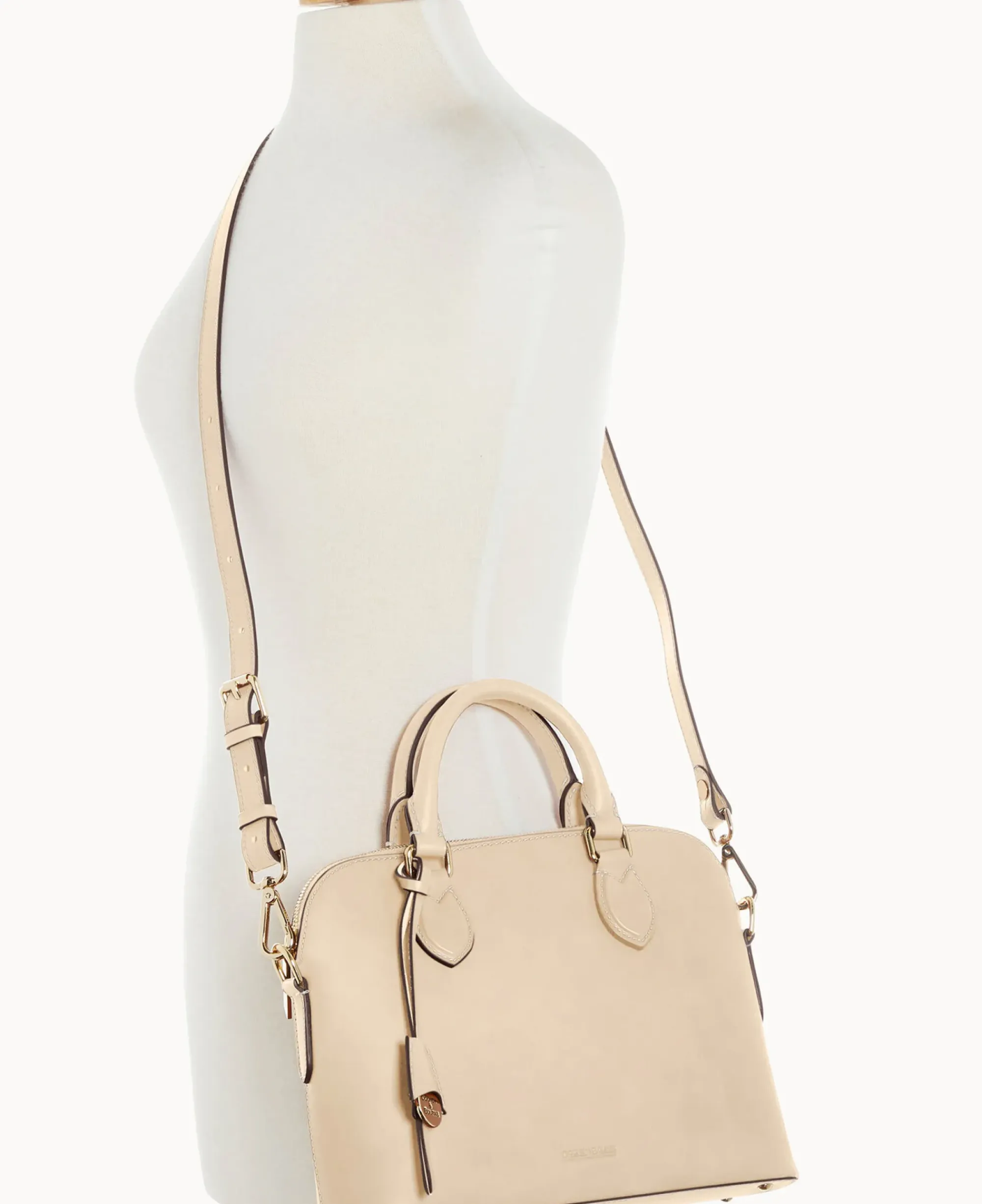 Dooney & Bourke The Alto Collection|Smooth Leather<Alto Angela Bone