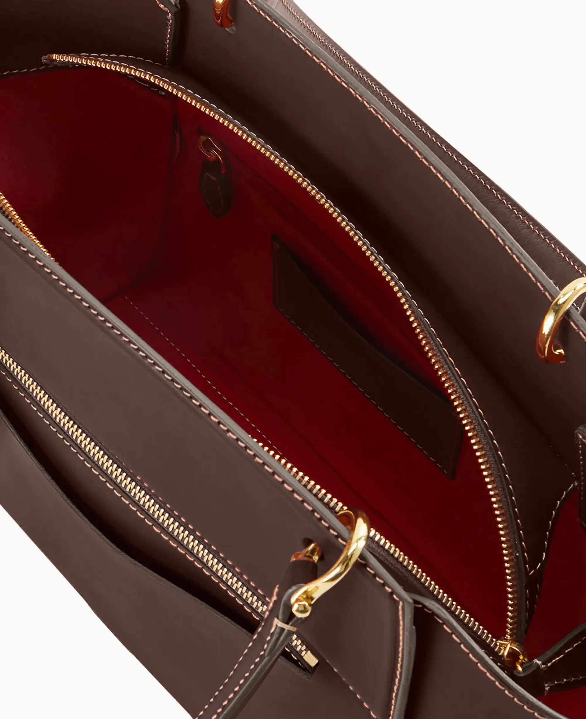Dooney & Bourke The Alto Collection|Smooth Leather<Alto Callista Chocolate