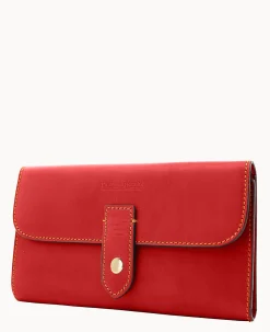 Dooney & Bourke The Alto Collection|Business & Tech<Alto Checkbook Holder Red