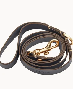 Dooney & Bourke Pet Accessories|Only on Dooney.com<Alto Dog Leash Dark Grey