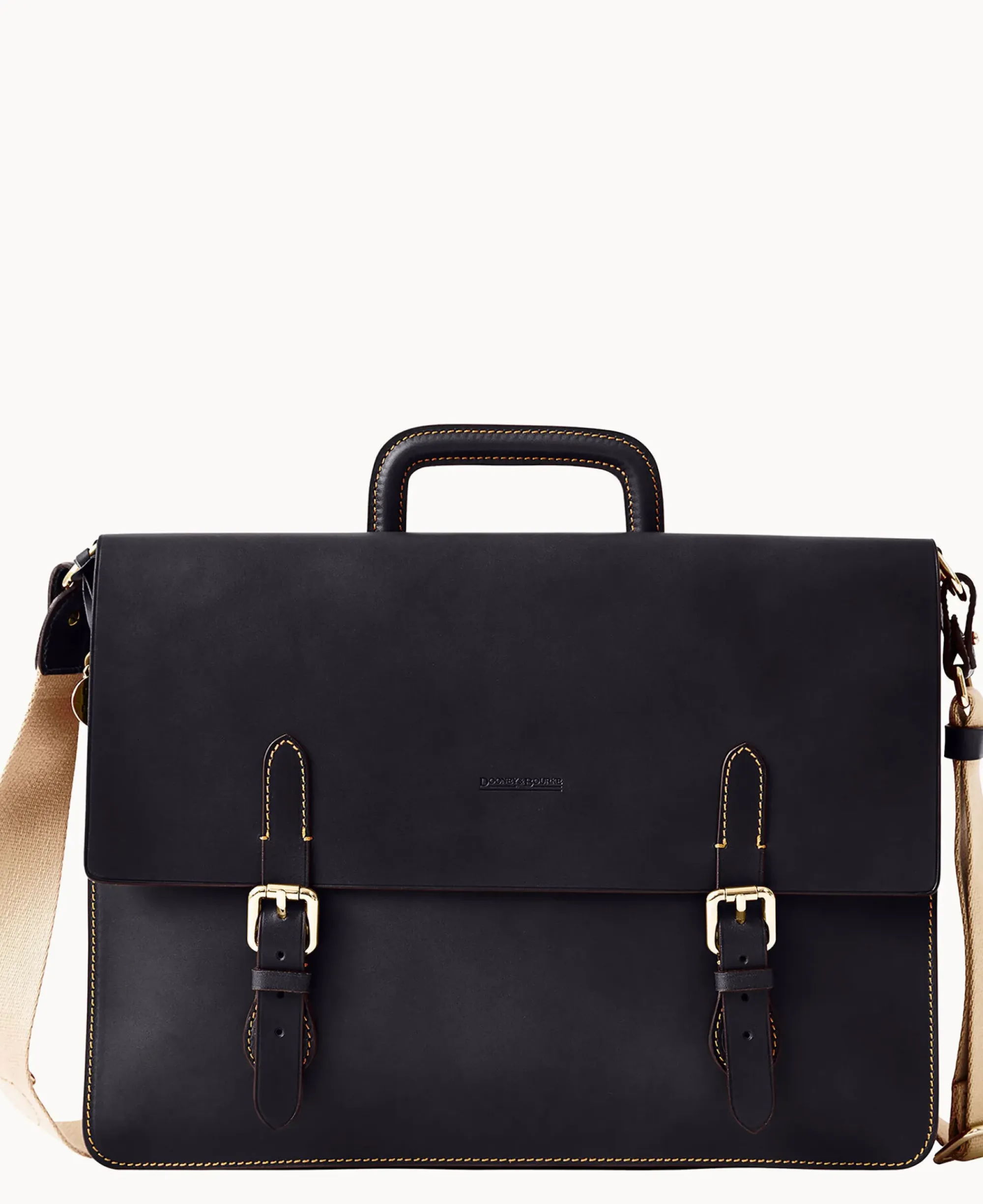 Dooney & Bourke The Alto Collection|Smooth Leather<Alto Hidden Handle Brief Black