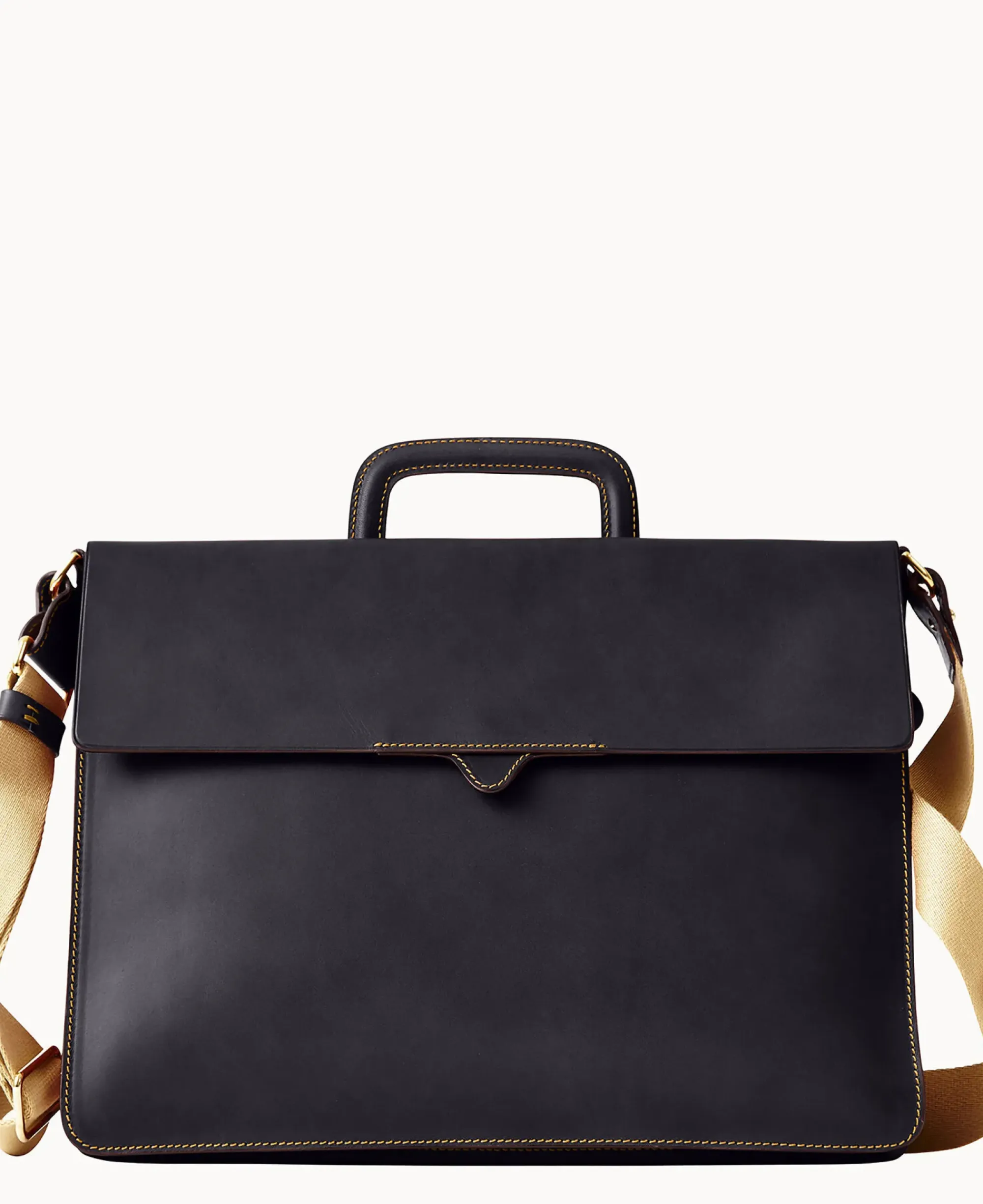 Dooney & Bourke The Alto Collection|Smooth Leather<Alto Hidden Handle Brief Black