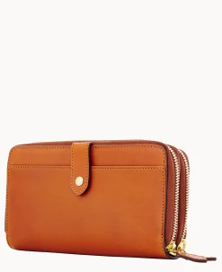 Dooney & Bourke The Alto Collection|Grab and Go<Alto Large Double Zip Organizer Saddle