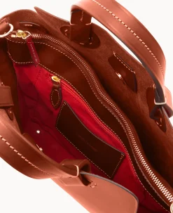 Dooney & Bourke The Alto Collection|Smooth Leather<Alto Livia Saddle