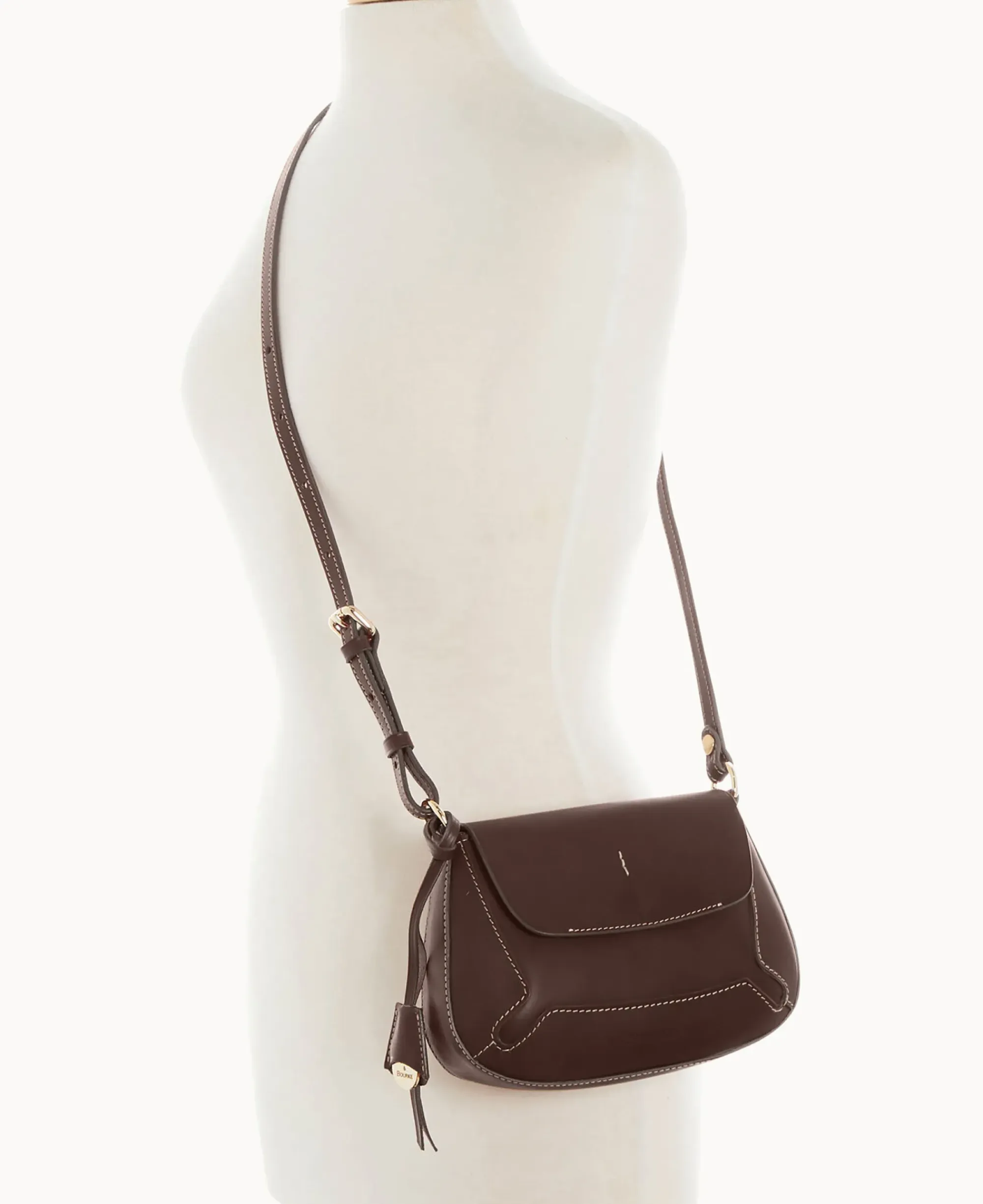 Dooney & Bourke The Alto Collection|Smooth Leather<Alto Marca Chocolate