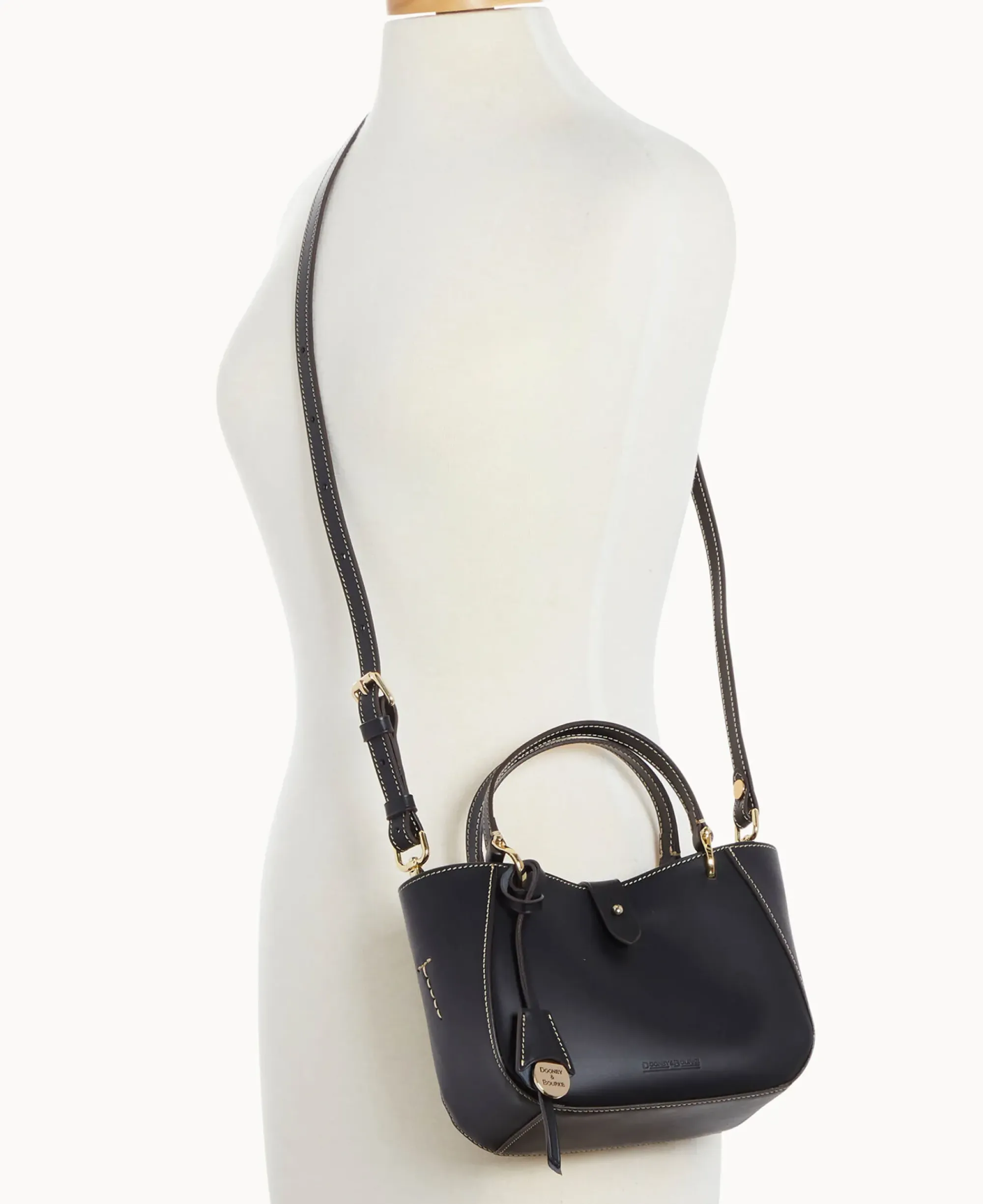 Dooney & Bourke The Alto Collection|Smooth Leather<Alto Mini Camilla Black