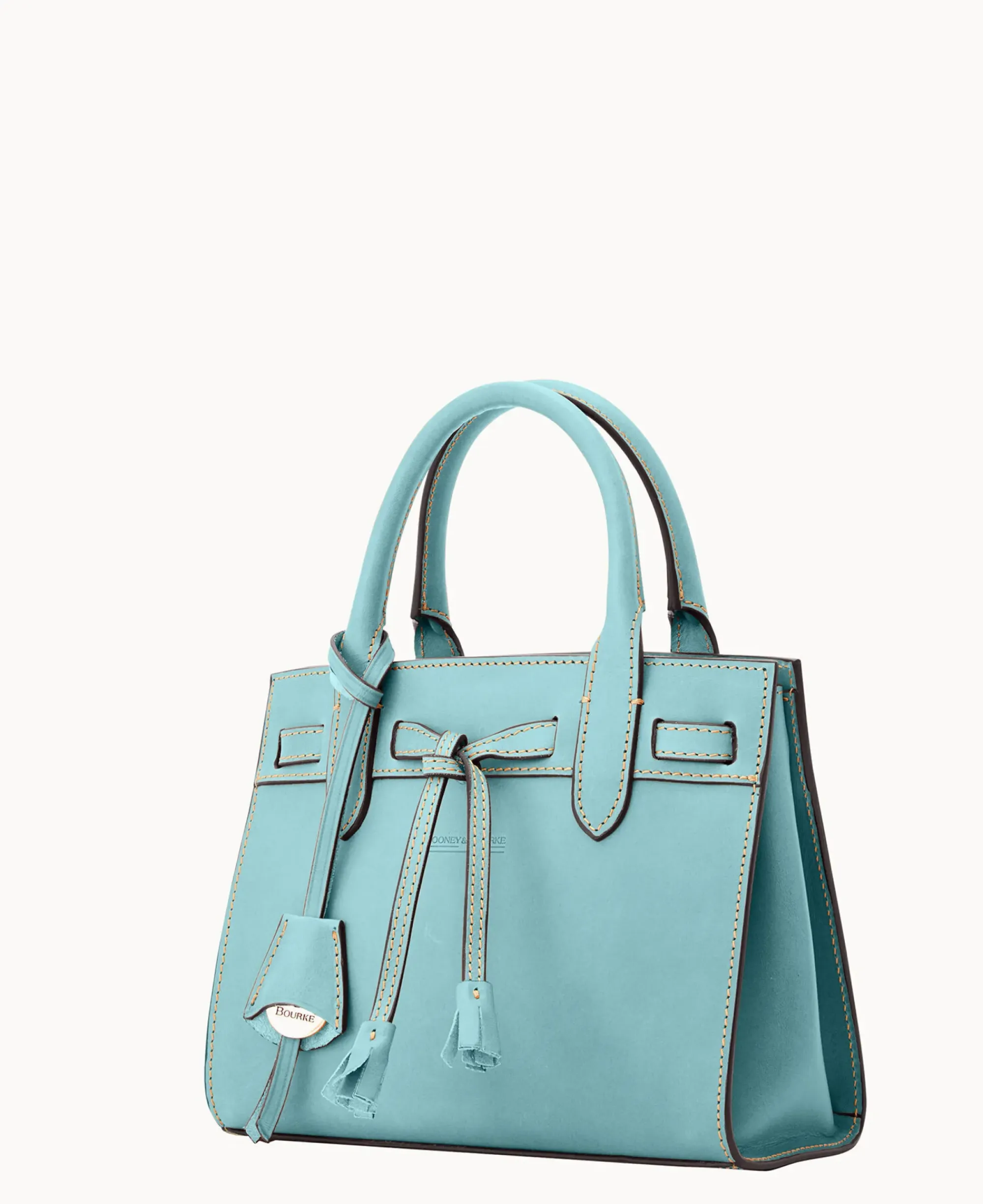 Dooney & Bourke The Alto Collection|Smooth Leather<Alto Mini Tassel Crossbody Aqua