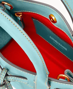 Dooney & Bourke The Alto Collection|Smooth Leather<Alto Mini Tassel Crossbody Aqua