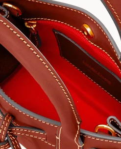 Dooney & Bourke The Alto Collection|Smooth Leather<Alto Mini Tassel Crossbody Saddle