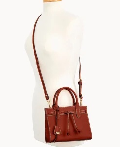 Dooney & Bourke The Alto Collection|Smooth Leather<Alto Mini Tassel Crossbody Saddle