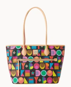 Dooney & Bourke The Art Deco Collection|Spring Style<Art Deco Tote Black