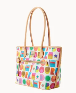 Dooney & Bourke The Art Deco Collection|Spring Style<Art Deco Tote White