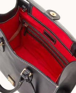 Dooney & Bourke Smooth Leather|Shoulder Bags<Belmar Janine 30 N S Black