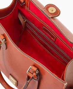 Dooney & Bourke Smooth Leather|Shoulder Bags<Belmar Janine 30 N S Tan