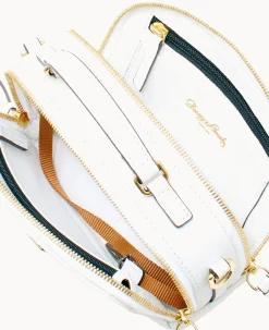 Dooney & Bourke Pebbled Leather|Mini Bags<Belvedere Ambler White