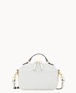 Dooney & Bourke Pebbled Leather|Mini Bags<Belvedere Ambler White