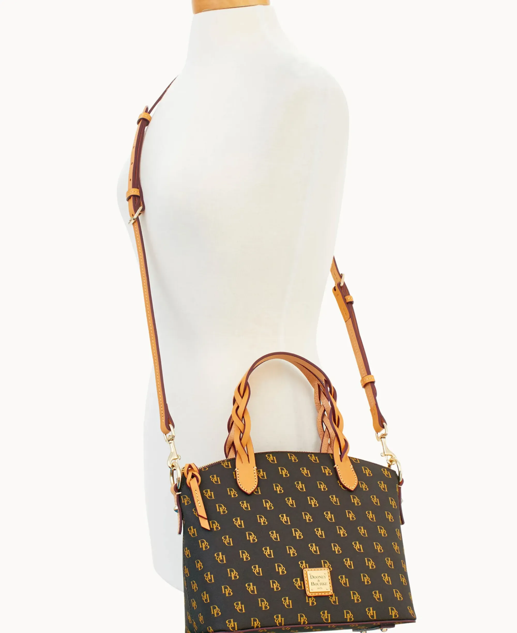Dooney & Bourke Mini Bags|Shoulder Bags<Blakely Small Celeste Satchel Brown Tmoro