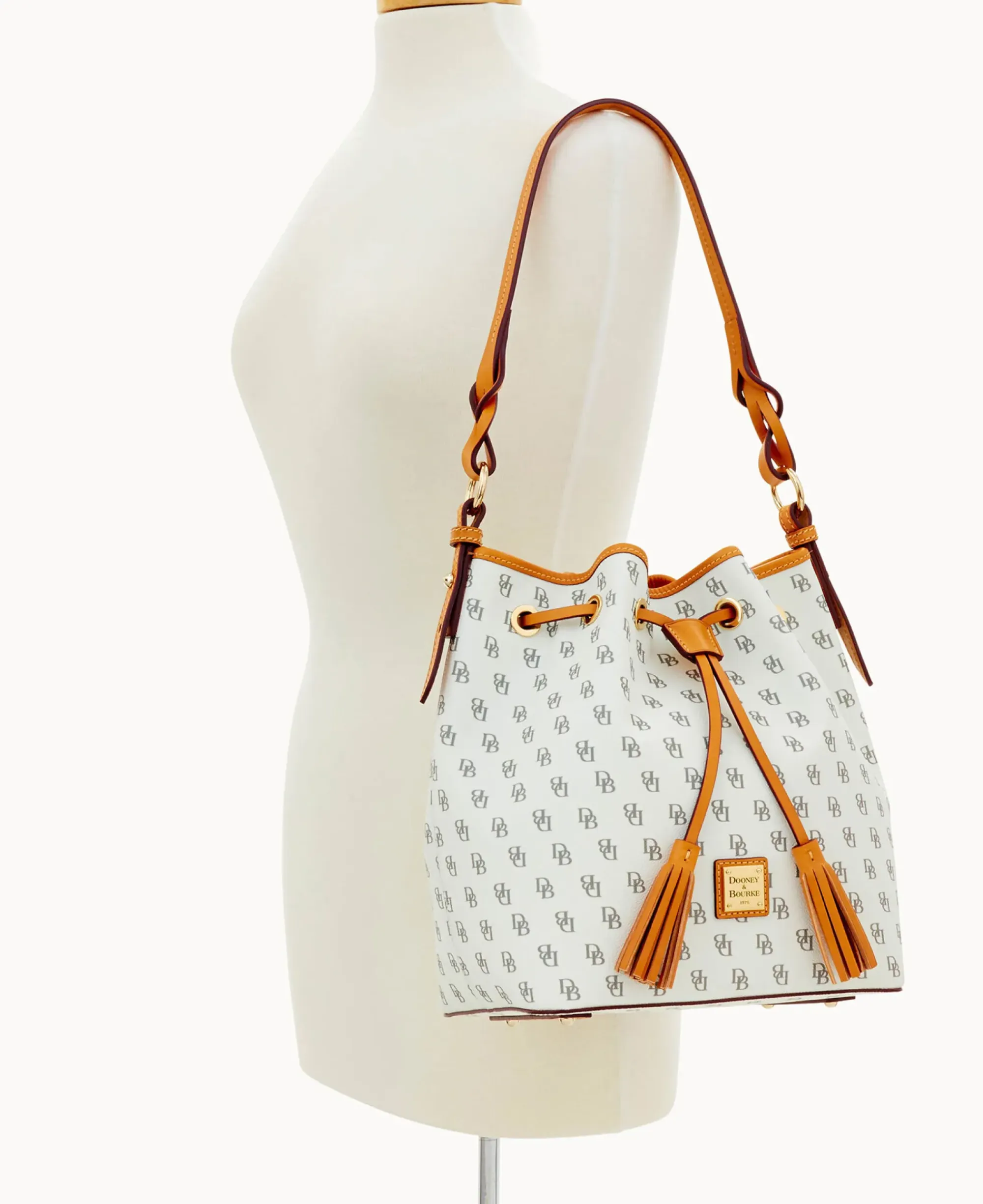 Dooney & Bourke Shoulder Bags<Blakely Tasha Drawstring Bone