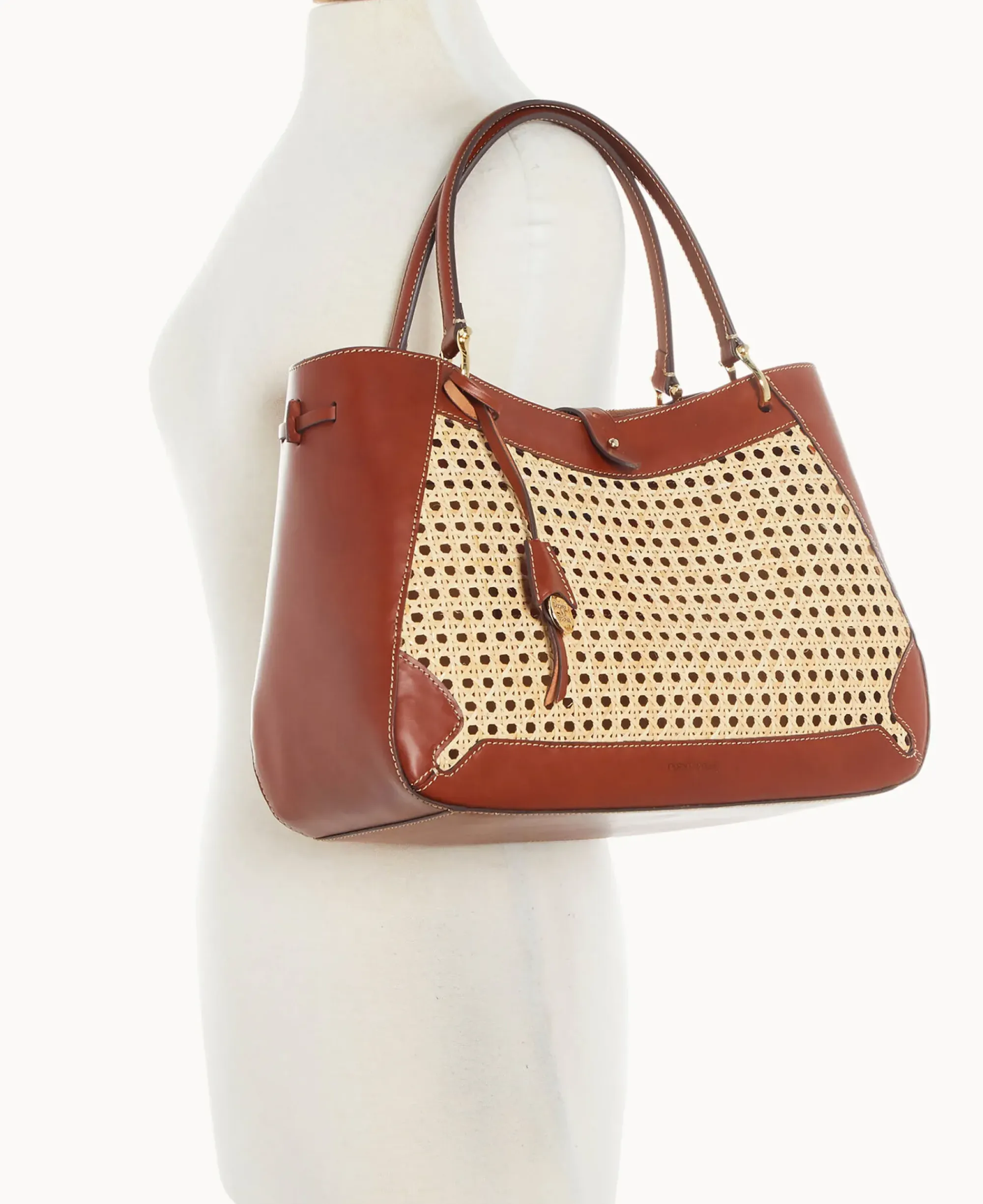 Dooney & Bourke Textured Leather|Shoulder Bags<Boldrini Vienna Camilla Saddle