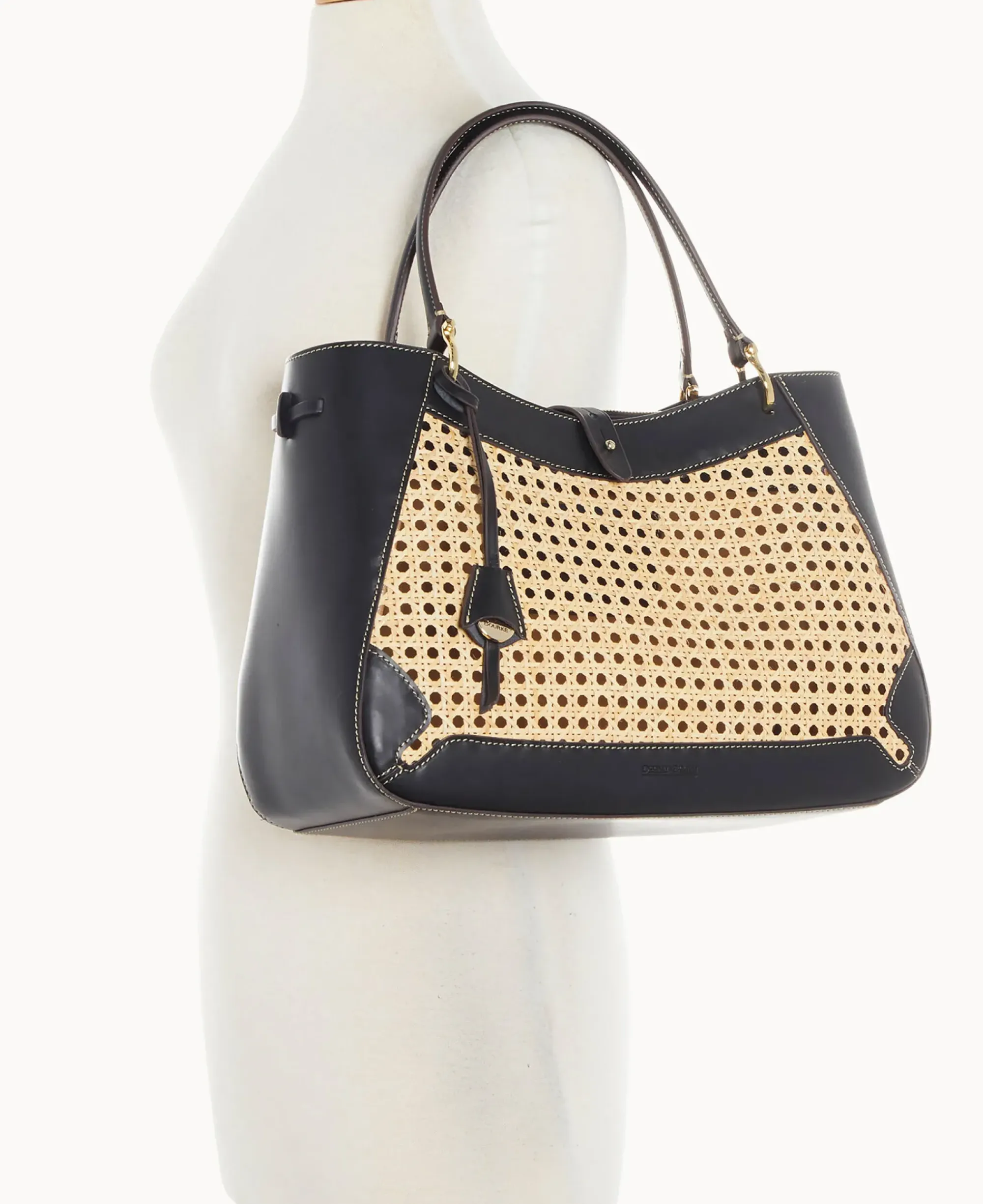 Dooney & Bourke Textured Leather|Shoulder Bags<Boldrini Vienna Camilla Black