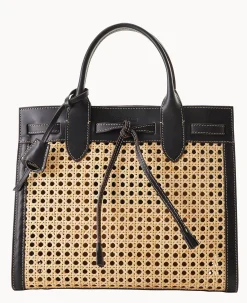 Dooney & Bourke Textured Leather|Shoulder Bags<Boldrini Vienna Tassel Bag Black