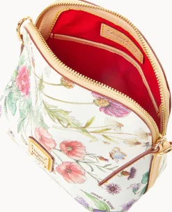 Dooney & Bourke Spring Style|Fresh Florals<Botanical Collection Zip Domed Crossbody White