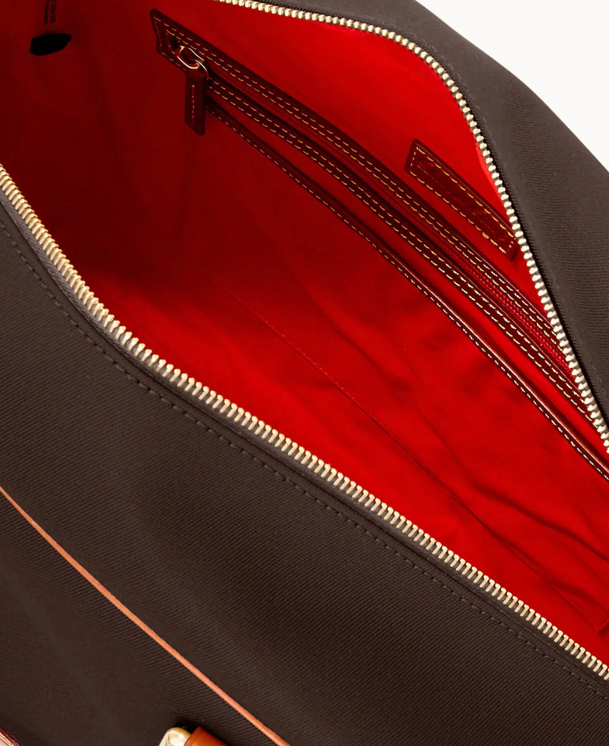 Dooney & Bourke Ready For the Getaway|Travel<Cabriolet Bowler Duffle Chocolate