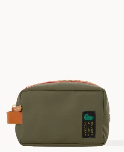 Dooney & Bourke The Canvas Collection|Travel<Canvas Cosmetic Case Forest