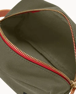 Dooney & Bourke The Canvas Collection|Travel<Canvas Cosmetic Case Forest