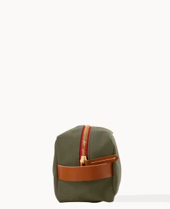 Dooney & Bourke The Canvas Collection|Travel<Canvas Cosmetic Case Forest