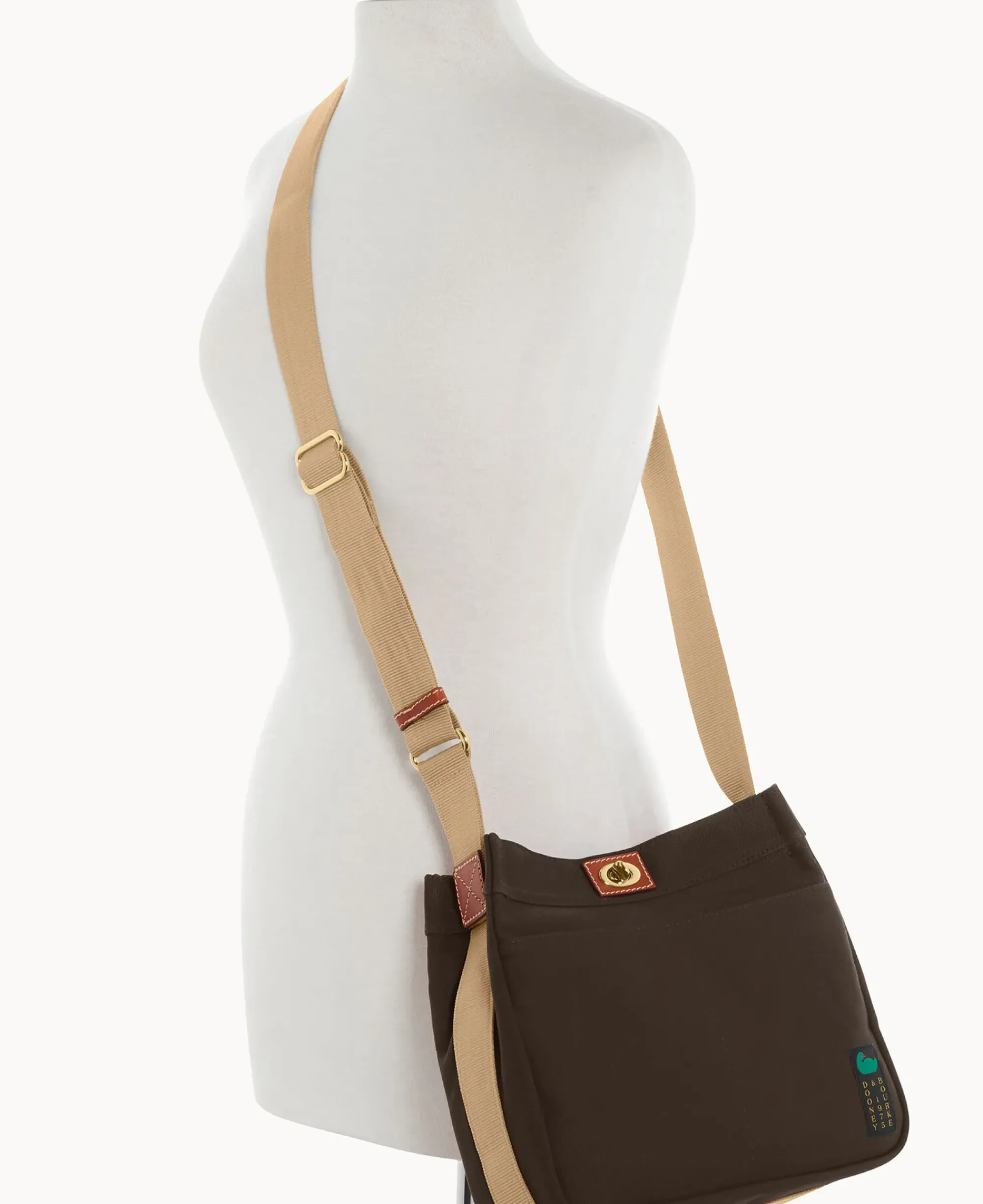 Dooney & Bourke The Canvas Collection|Spring Style<Canvas Crossbody 28 Brown