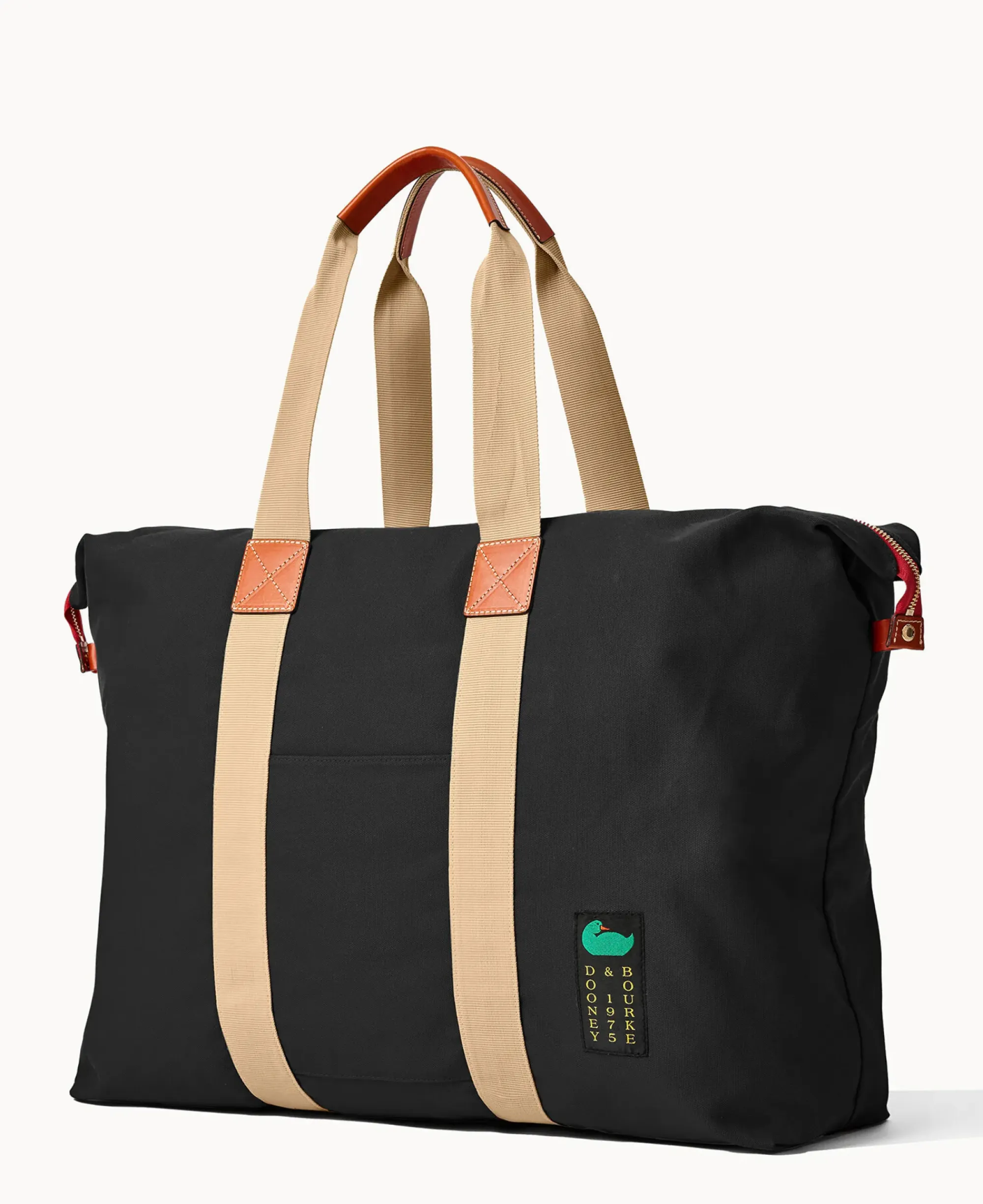 Dooney & Bourke The Canvas Collection|Ready For the Getaway<Canvas Duffle 60 Black