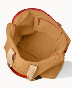 Dooney & Bourke The Canvas Collection|Ready For the Getaway<Canvas Duffle 60 Beige