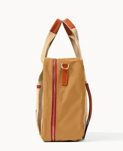 Dooney & Bourke Ready For the Getaway|The Canvas Collection<Canvas Suitcase 50 Beige