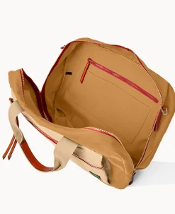 Dooney & Bourke Ready For the Getaway|The Canvas Collection<Canvas Suitcase 50 Beige