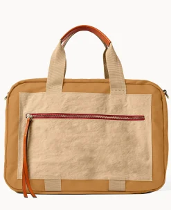 Dooney & Bourke Ready For the Getaway|The Canvas Collection<Canvas Suitcase 50 Beige