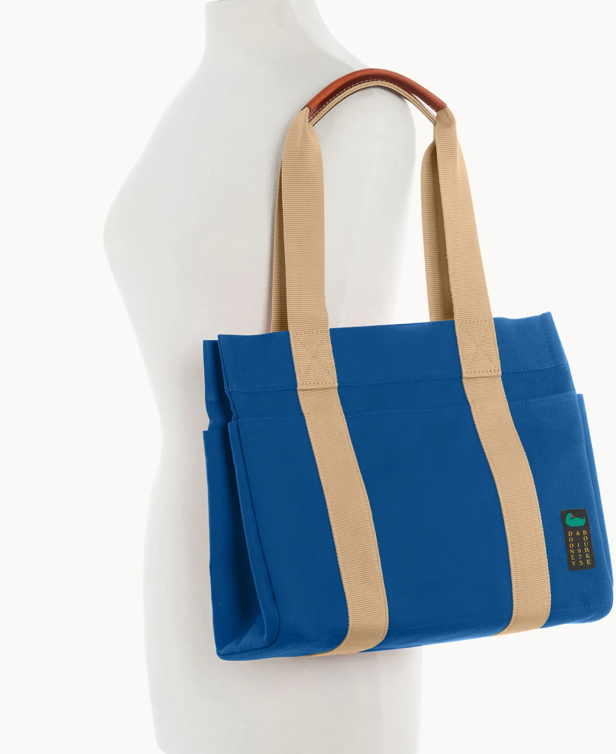 Dooney & Bourke The Canvas Collection|Spring Style<Canvas Tote 35 French Blue