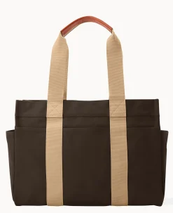 Dooney & Bourke The Canvas Collection|Spring Style<Canvas Tote 45 Brown