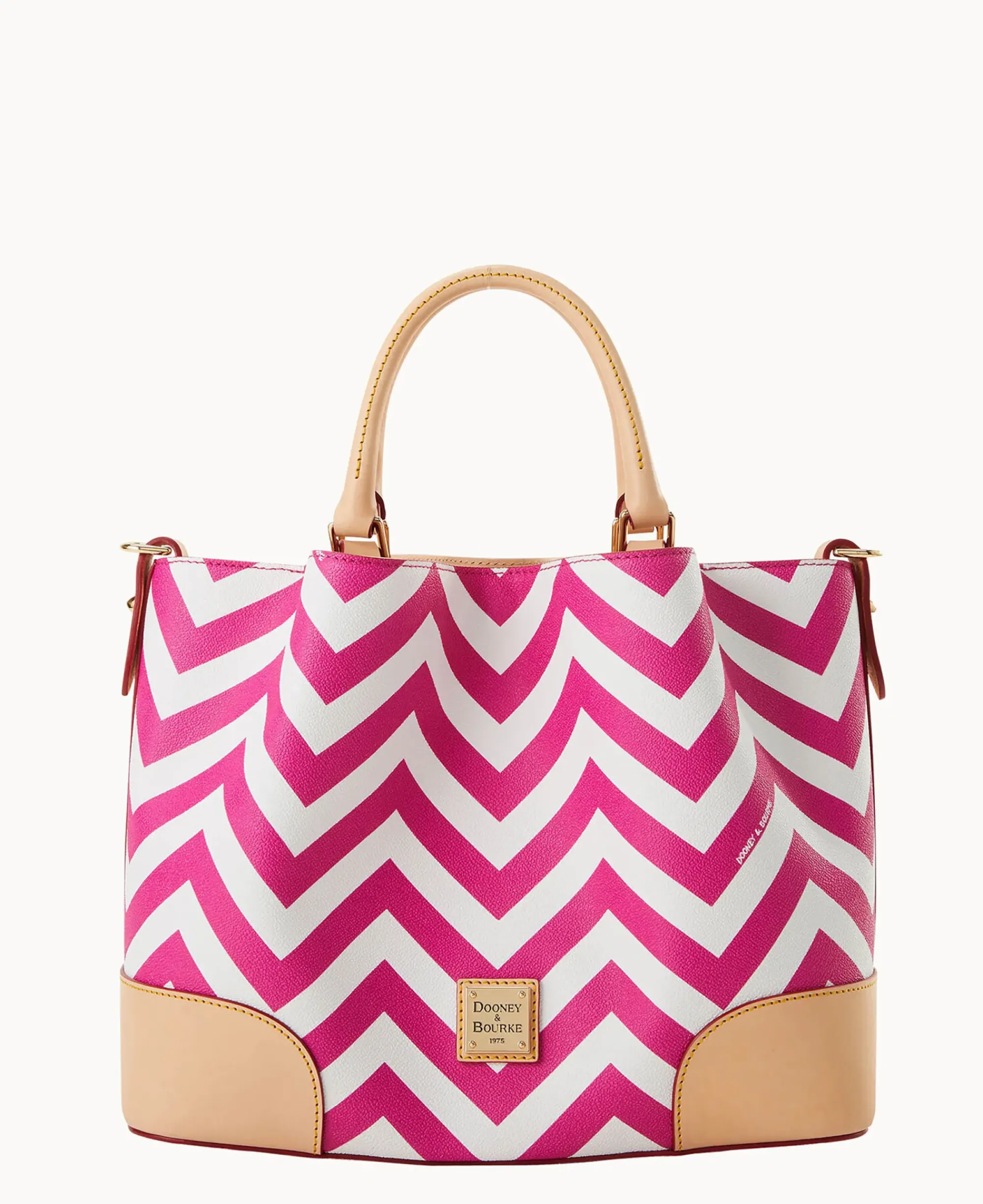 Dooney & Bourke The Chevron Collection|Spring Style<Chevron Brenna Fuchsia