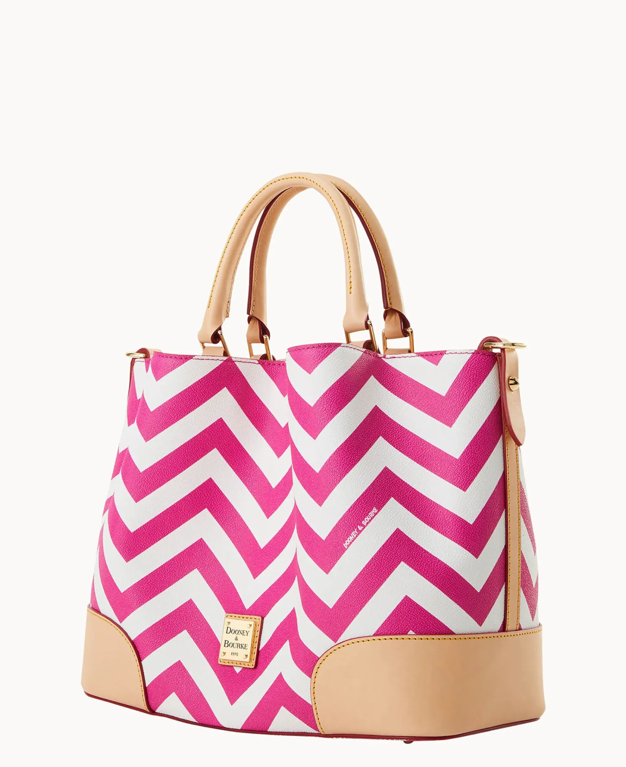 Dooney & Bourke The Chevron Collection|Spring Style<Chevron Brenna Fuchsia