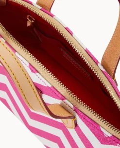 Dooney & Bourke The Chevron Collection|Spring Style<Chevron Ruby Fuchsia
